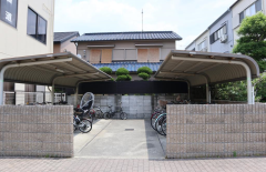 シェモア鶴見緑地7階3LDK 自転車置き場の画像