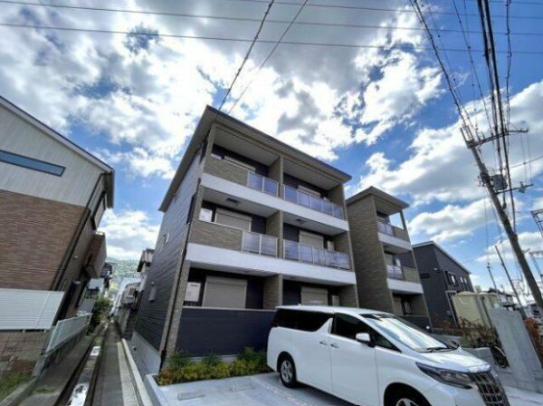mon reve3階1LDK 自転車置き場の画像