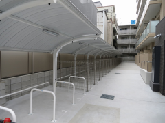 サンクレスト3階1LDK 自転車置き場の画像