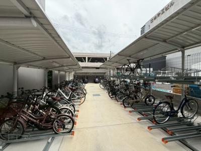リヴェント難波サウス12階1DK 自転車置き場の画像