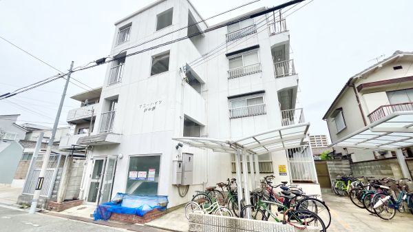 サニーハイツ針中野4階1LDK 外観の画像