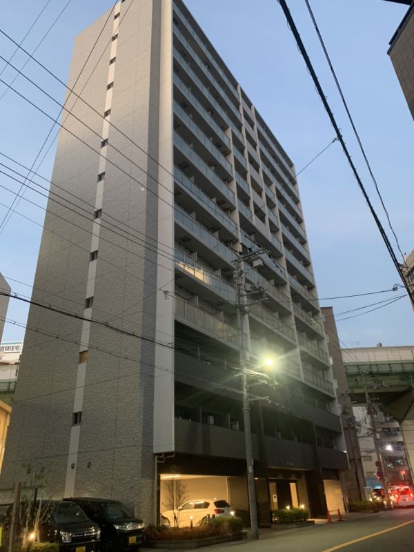 エスリード大阪城アクシス10階1K 外観の画像