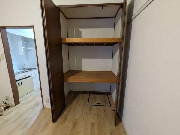 apartmenthouse nasaran1階1K 収納の画像