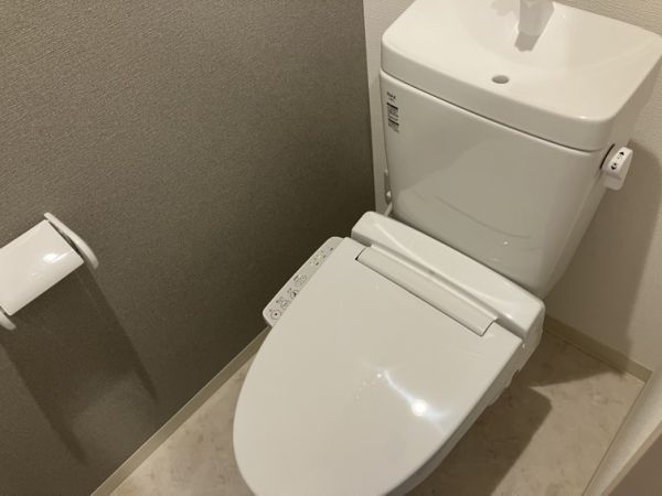 D porta Comfort3階1LDK トイレの画像