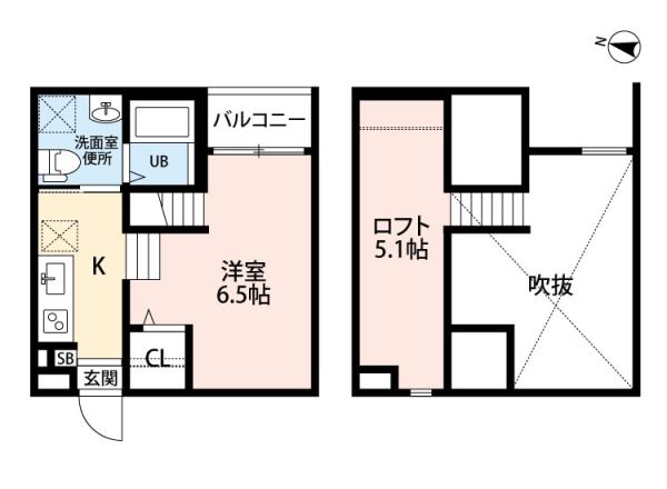 1Rの間取り画像