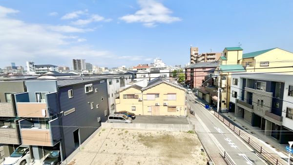 JJBASE西加賀屋4階1DK 景観の画像
