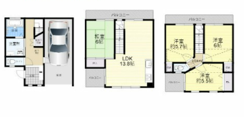 4LDK以上の間取り画像