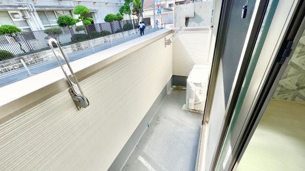 フジパレス中加賀屋Ⅲ番館1階1K ベランダの画像