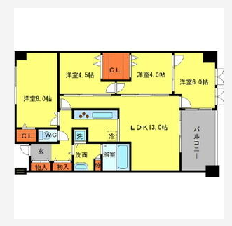 4LDK以上の間取り画像