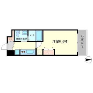 1Kの間取り画像