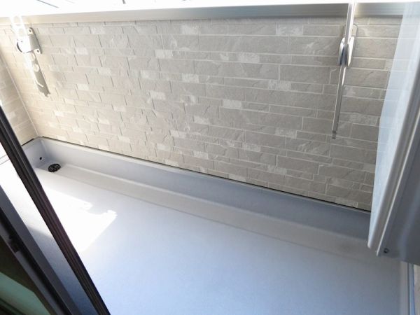 Casaあびこ道3階2LDK ベランダの画像