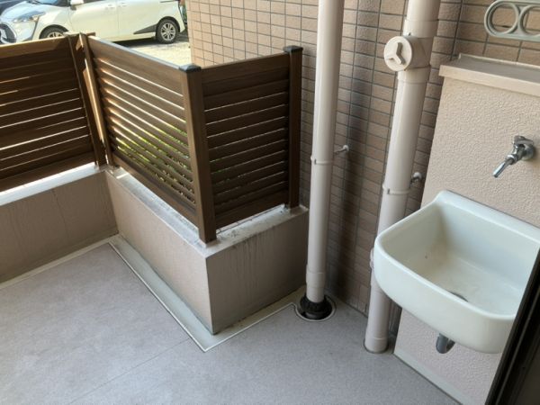サングレース豊中1階3LDK ベランダの画像