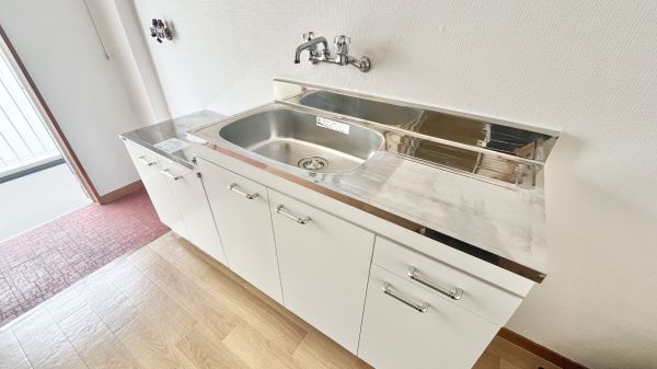 パークライフ住吉5階1K キッチンの画像