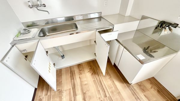 帝塚山中央マンション3階1LDK リビングの画像