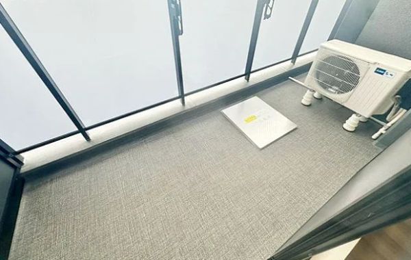 ザ・パークハビオ都島フロント2階1LDK ベランダの画像