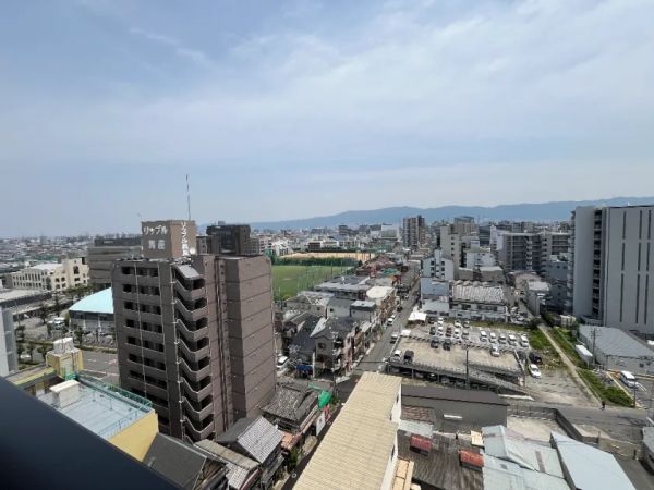 S-RESIDENCE小阪azure15階1K 景観の画像