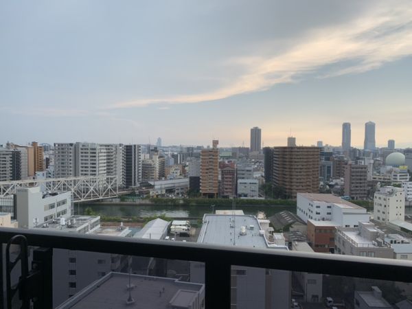 gm難波ウエストD.C.15階1LDK 景観の画像