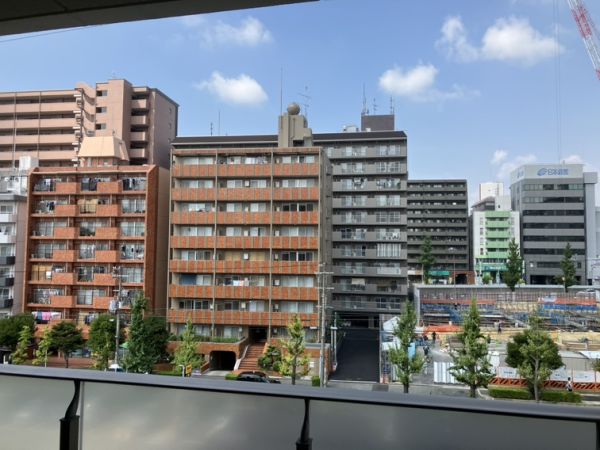 パークフラッツ緑地公園4階1K 景観の画像