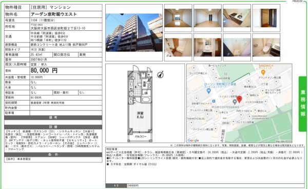 1Kの間取り画像