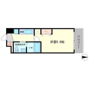 1Kの間取り画像