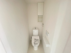 ヴィリアン1階1LDK トイレの画像