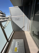 BRIGHT CUBE2階1LDK ベランダの画像