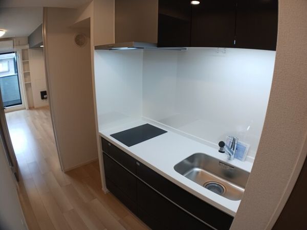 ヒカルサ堺市文珠橋通Ⅰ2階1K キッチンの画像