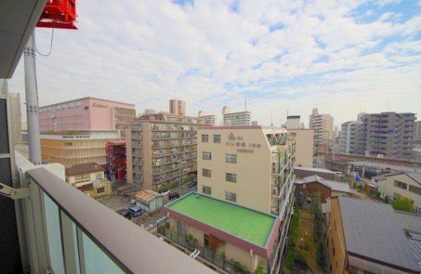 京橋イーストガーデン3階1DK 景観の画像