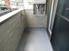 Casaあびこ道2階2LDK ベランダの画像