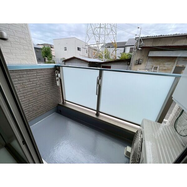 DEAR KINDAI03階1DK ベランダの画像