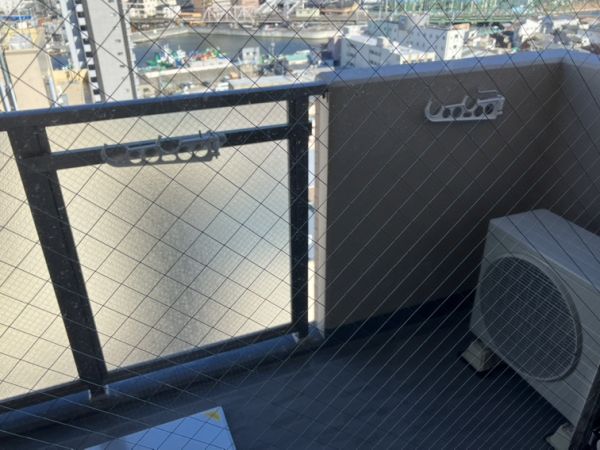 エグゼ大阪CITYツヴァイ14階1K ベランダの画像