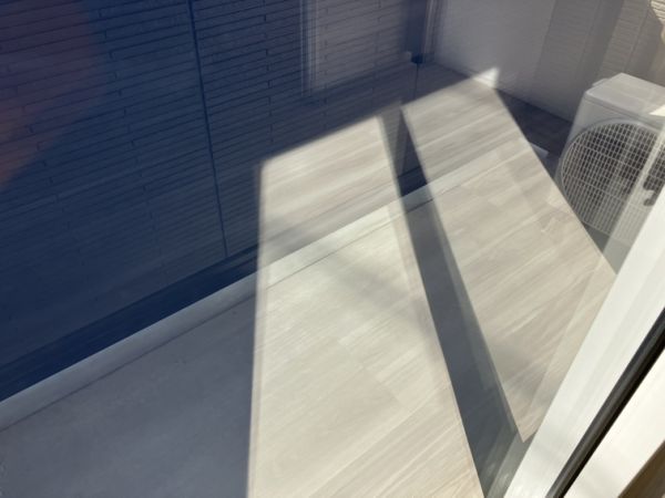 Flat　Comfy　豊中1階2LDK ベランダの画像