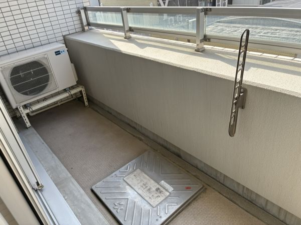 ドゥーエ谷町9階1LDK ベランダの画像