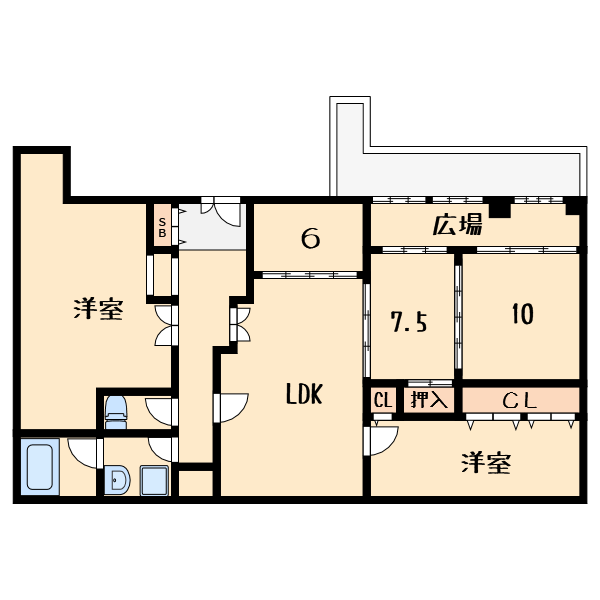 4LDK以上の間取り画像