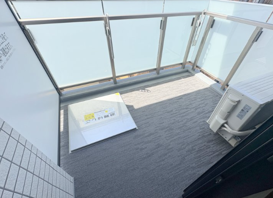 ブエナビスタ難波タワー3階1LDK ベランダの画像