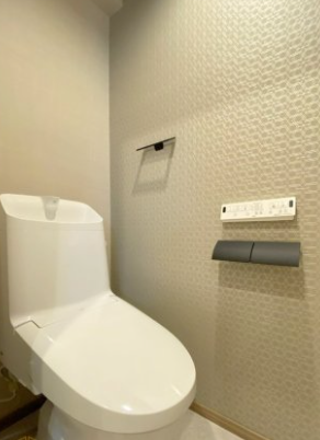 ブエナビスタ難波タワー4階1LDK トイレの画像
