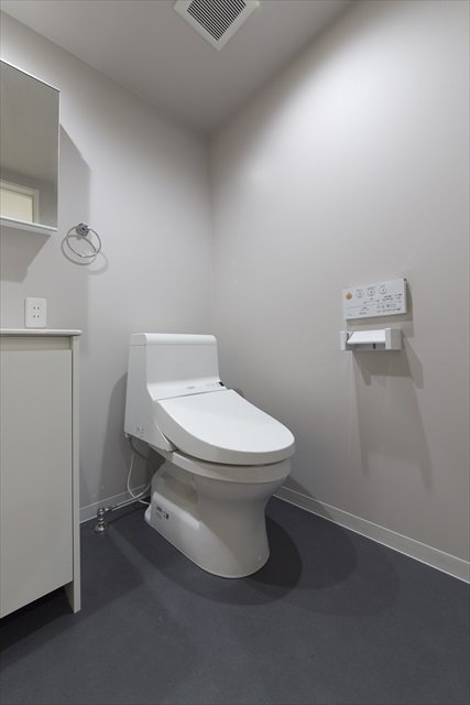 casa fiore1階1K トイレの画像