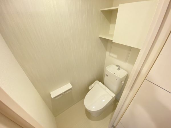 天王寺ルート257階1K トイレの画像