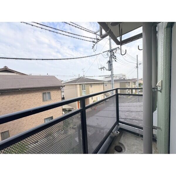コートTAKUMI02階1K ベランダの画像