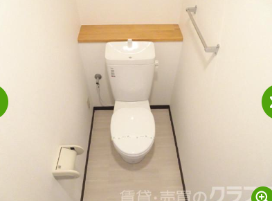 アーバネックス三国ヶ丘4階3LDK トイレの画像